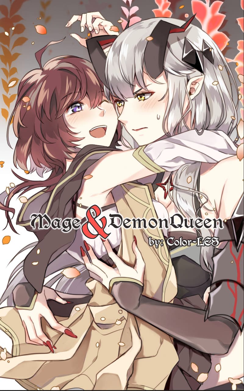 The Cover for 'Mage & Demon Queen'.